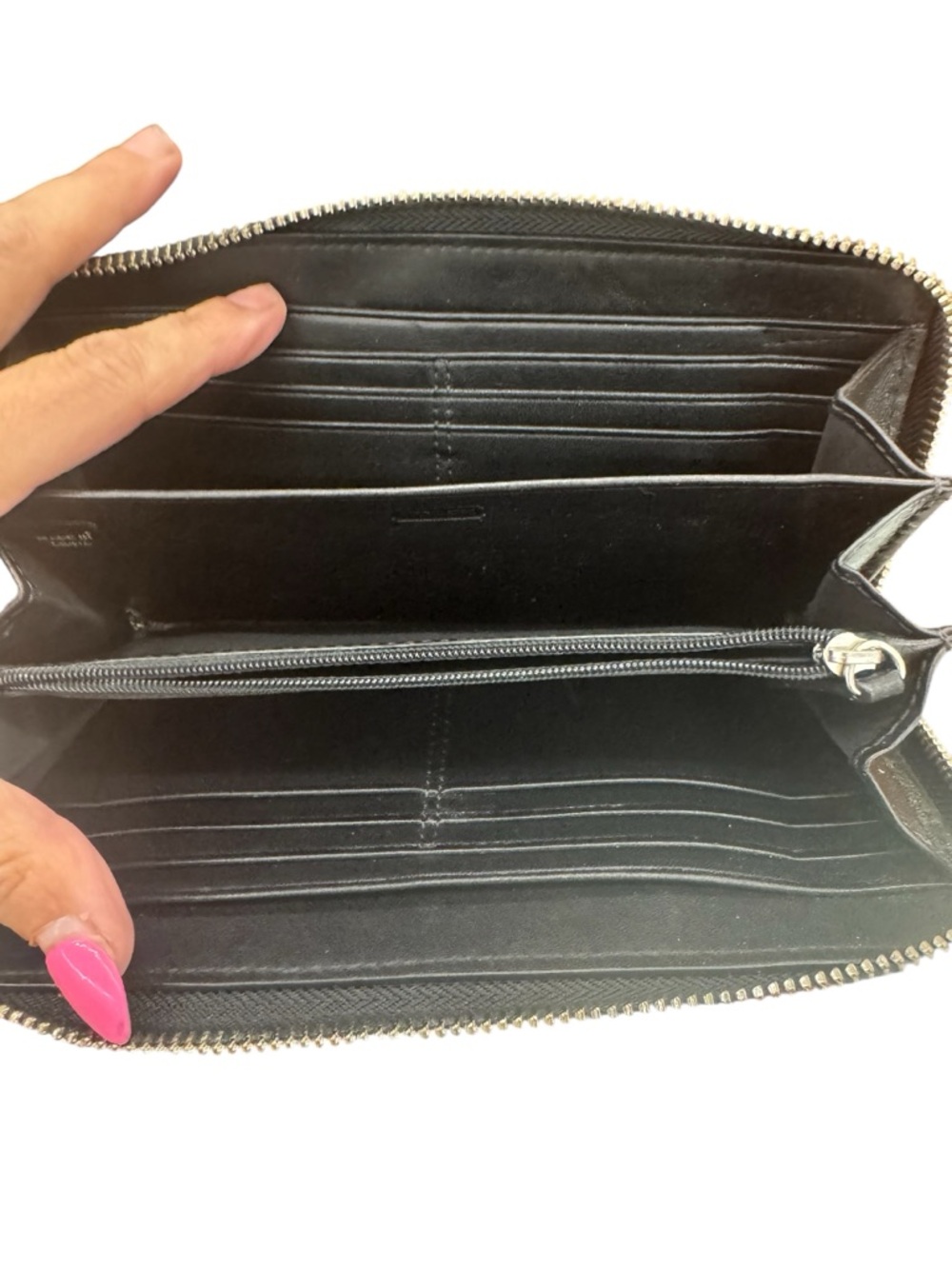 Coach Signature Patchwork Tote + Matching Wallet Set | Leather | Brown Neutral - Picture 4 of 5